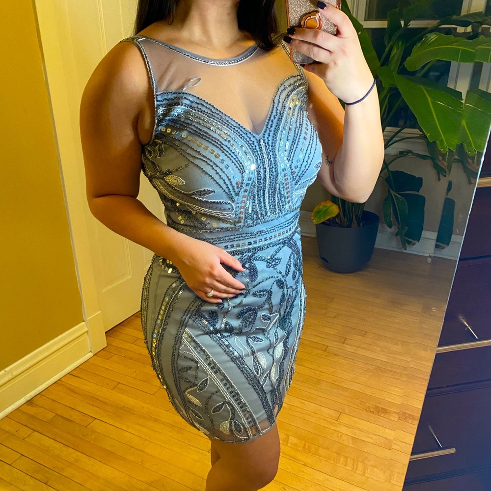 Embroidered dress